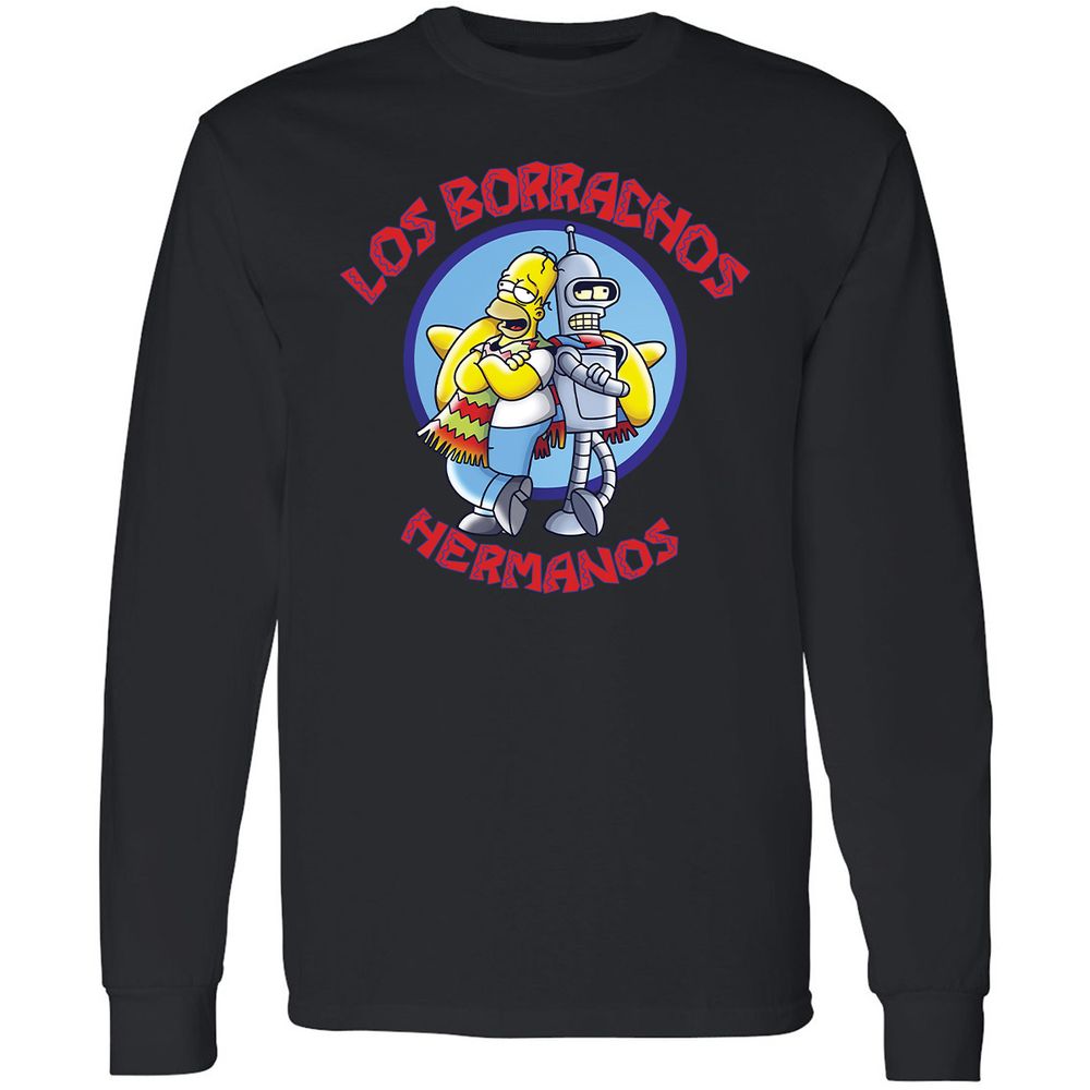 Long Sleeve T-Shirt - W6BYLLCC - Black - 1