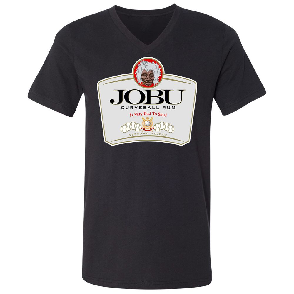 Unisex V-Neck T-Shirt - 2489FSMN - Black - 1