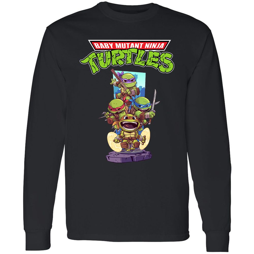 Long Sleeve T-Shirt - 67QUGFET - Black - 1