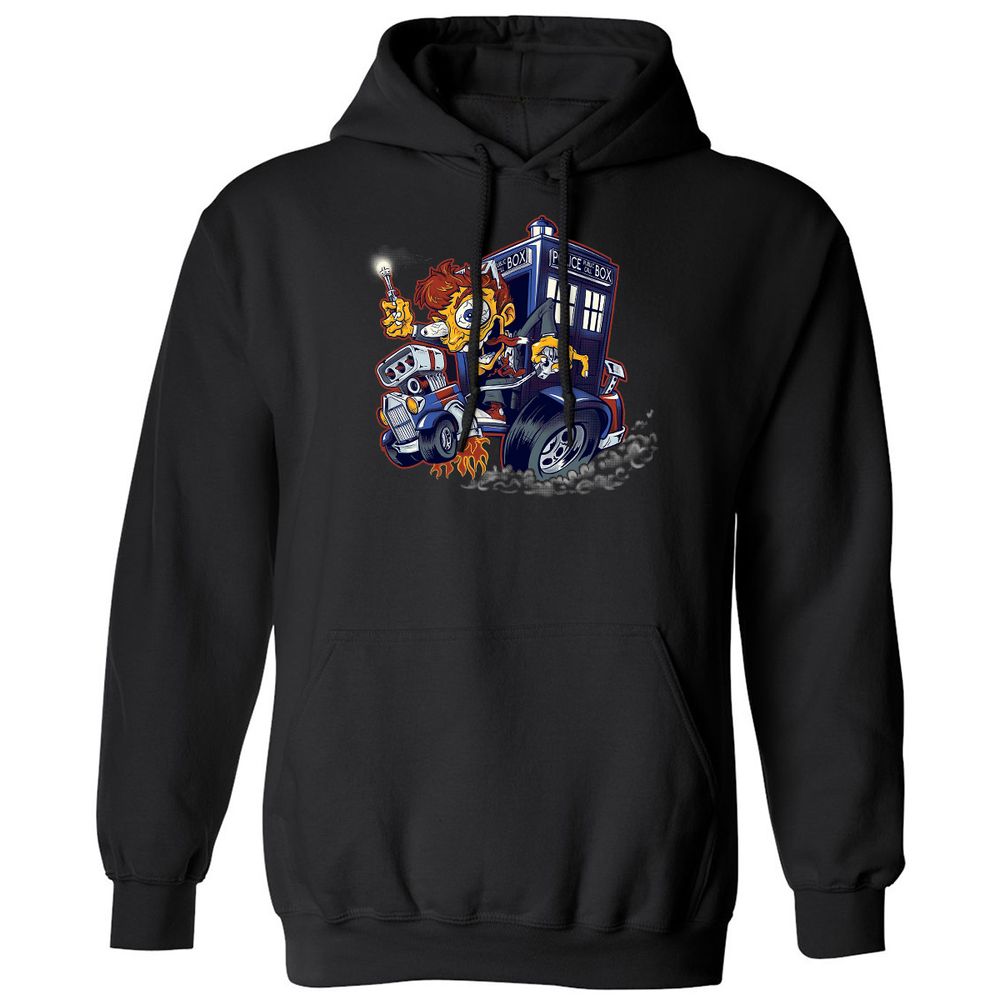Classic Unisex Hoodie - QQSVQQLH - Black - 1