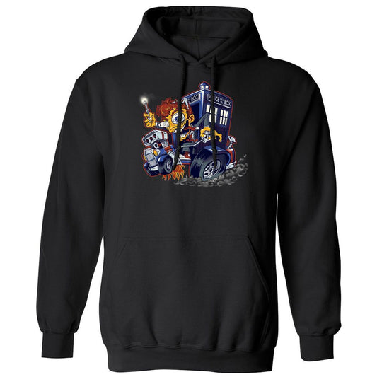 Classic Unisex Hoodie - QQSVQQLH - Black - 1