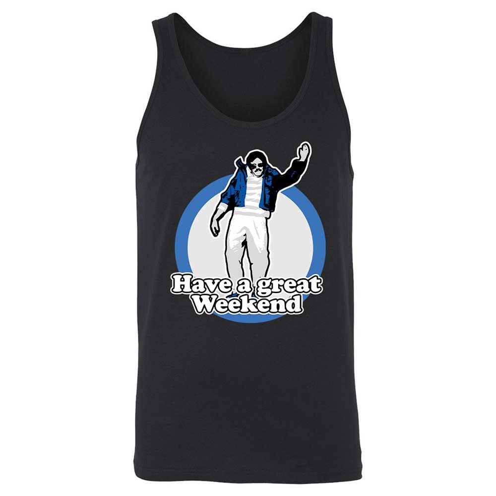 Unisex Jersey Tank - WEAZEBZ2 - Black - 1