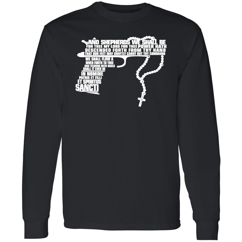 Long Sleeve T-Shirt - 4HYT3TVR - Black - 1