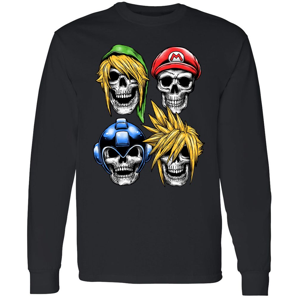 Long Sleeve T-Shirt - WGE2Y9FT - Black - 1