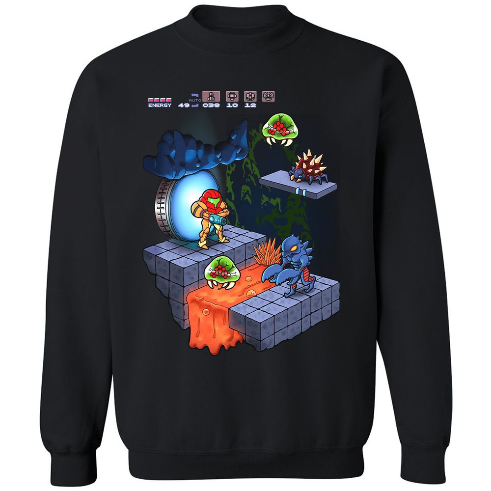Classic Unisex Sweatshirt - 9SHFHC8N - Black - 1