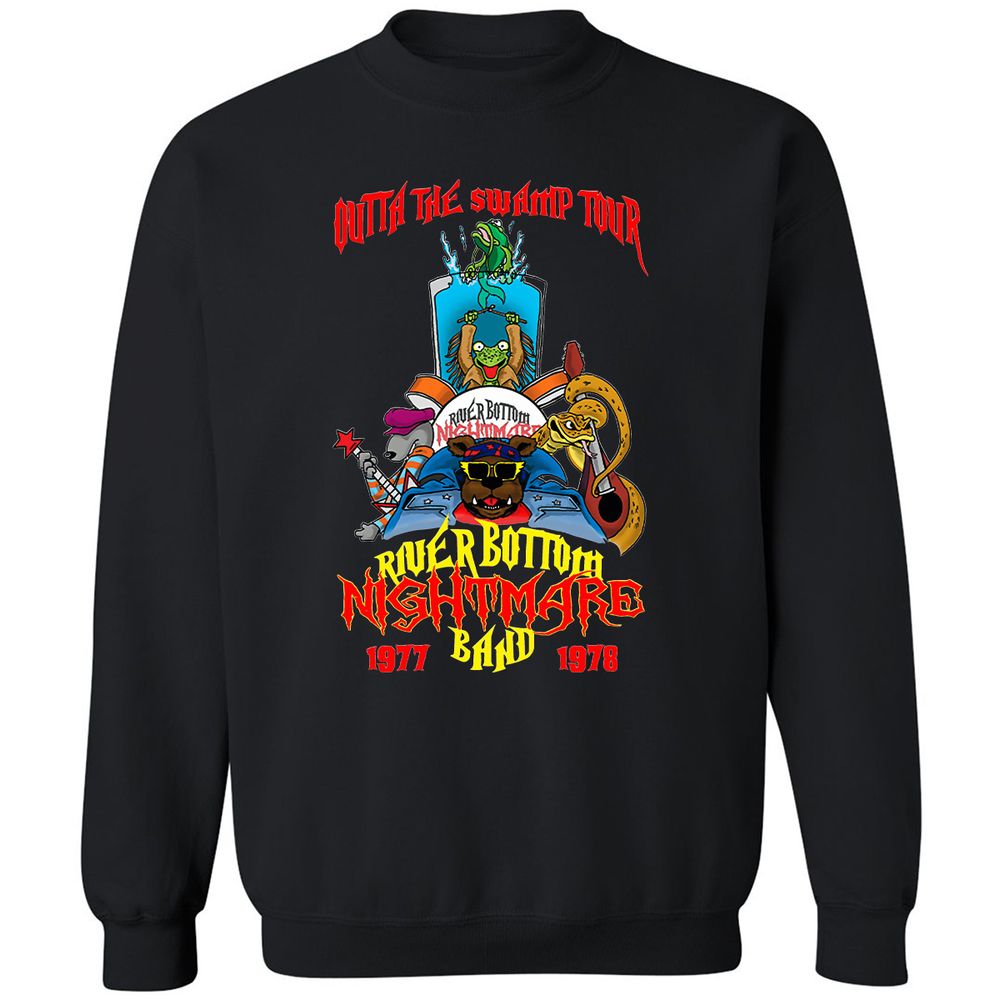 Classic Unisex Sweatshirt - 1BF7JKRV - Black - 1