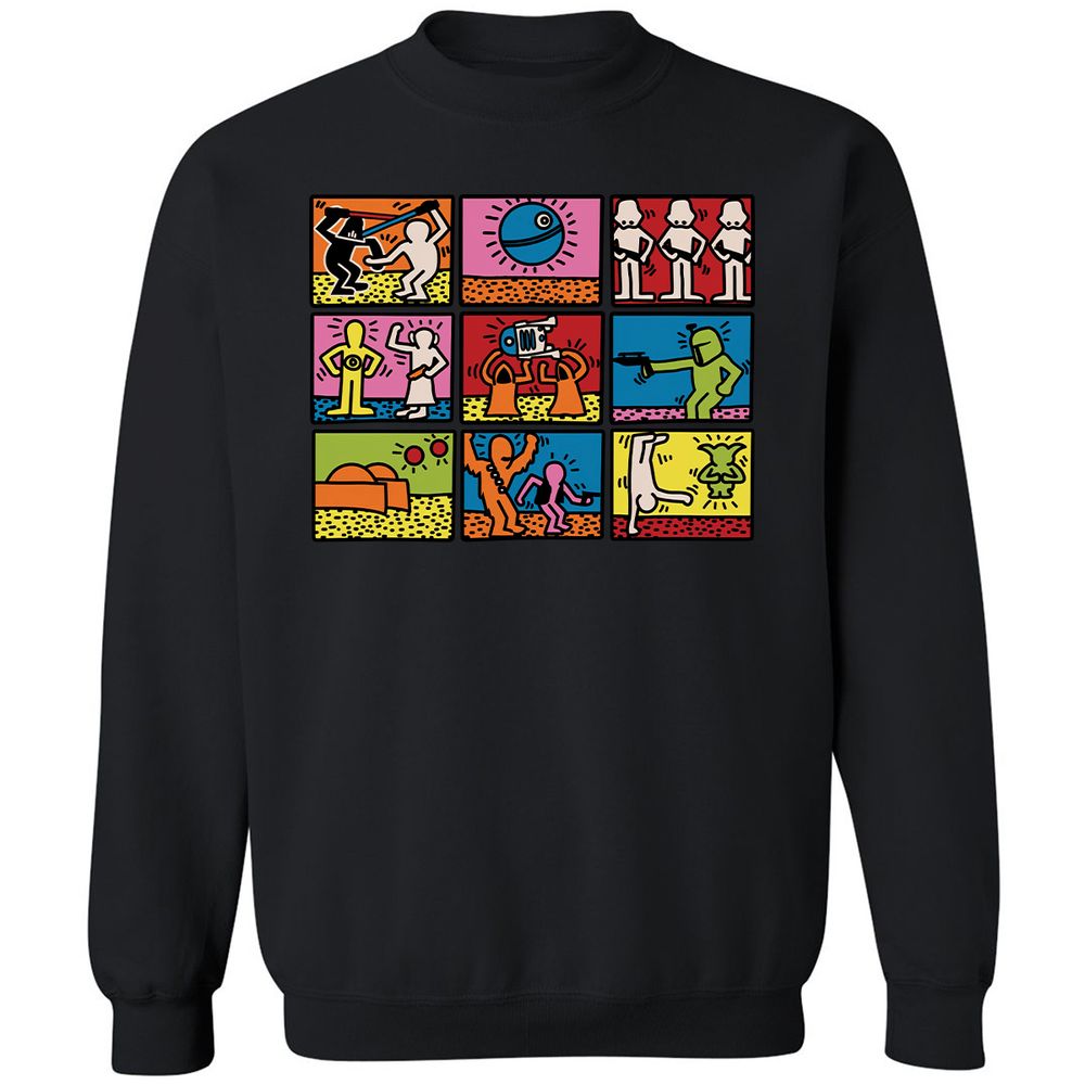 Classic Unisex Sweatshirt - ALLXRSSM - Black - 1