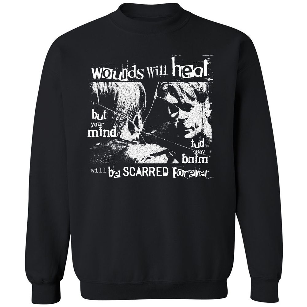 Classic Unisex Sweatshirt - DZP68K6N - Black - 1