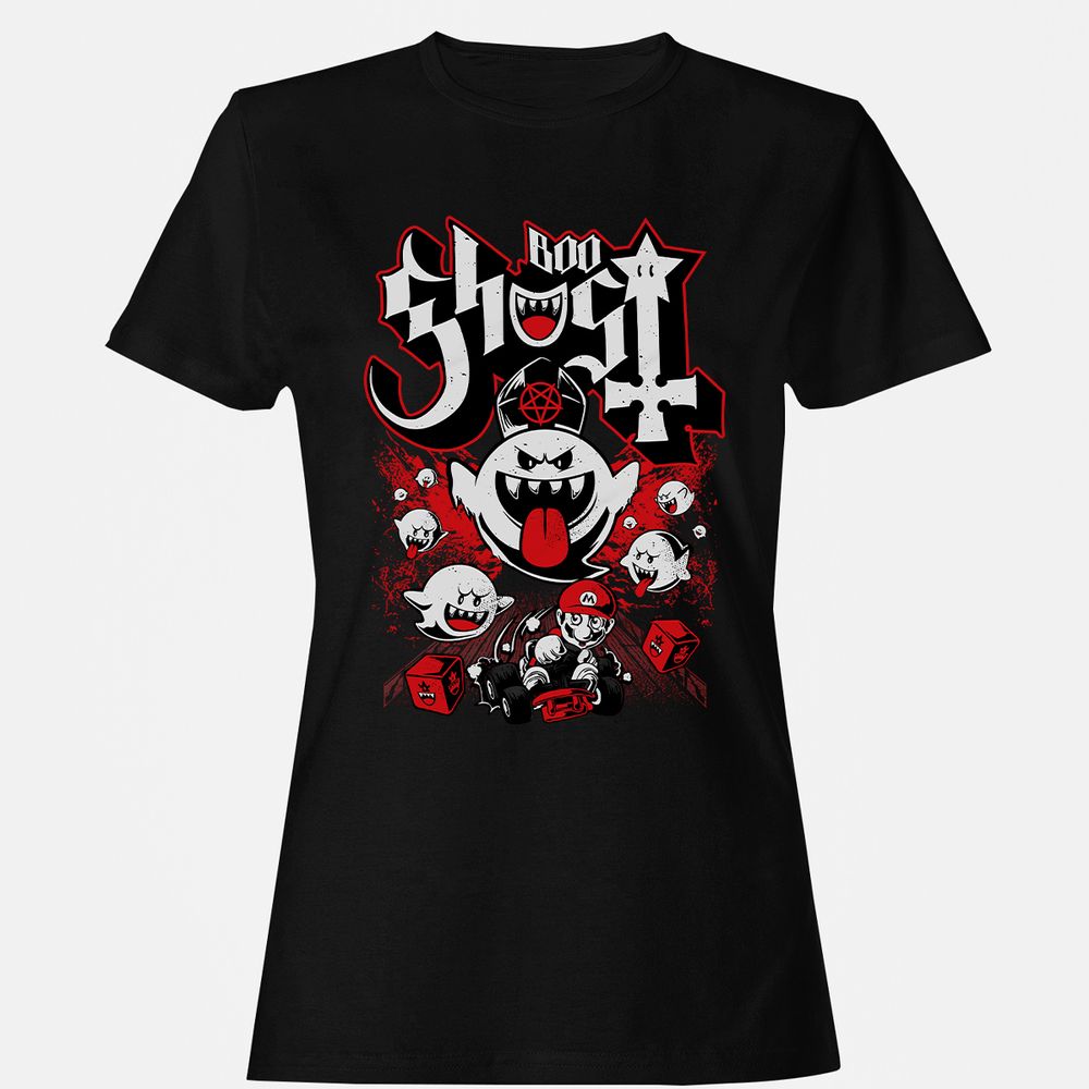 Women's T-Shirt - 6XRZCZKZ - Black - 1