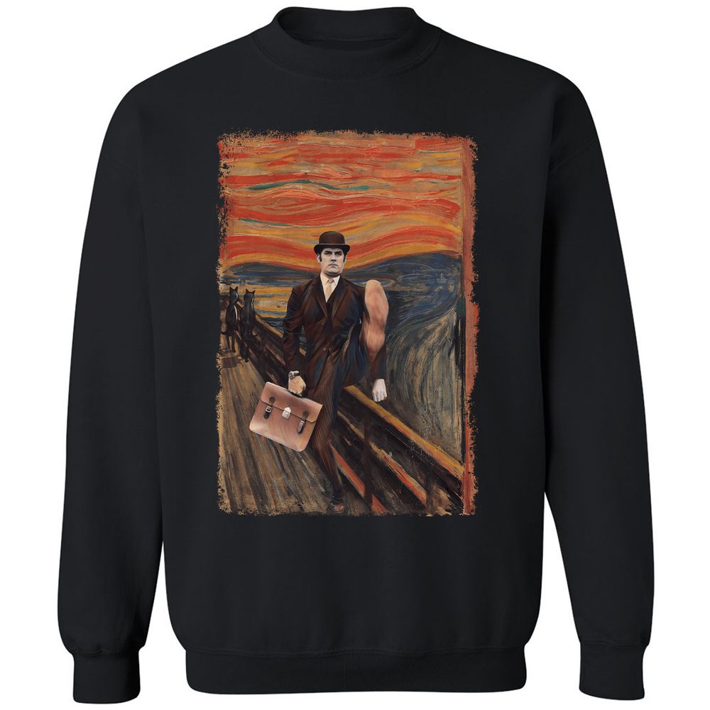 Classic Unisex Sweatshirt - VGW6EHD4 - Black - 1