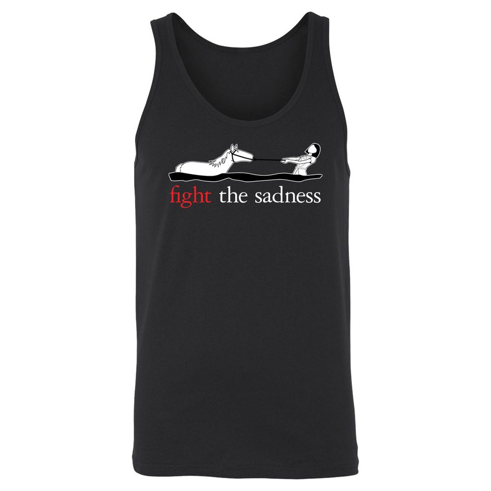 Unisex Jersey Tank - D9SRMH8J - Black - 1