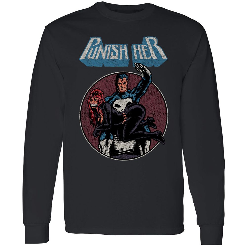 Long Sleeve T-Shirt - E3T97BMD - Black - 1
