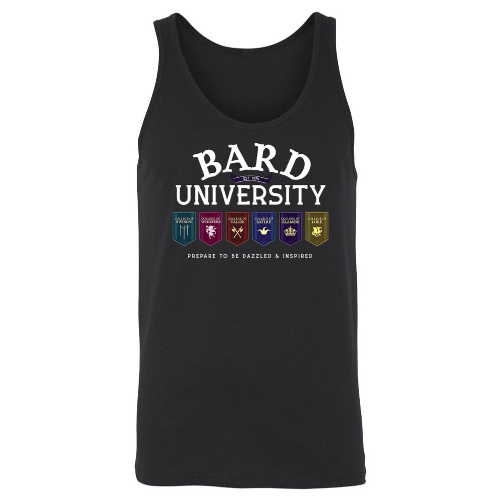 Unisex Jersey Tank - 8Y21U1FD - Black - 1