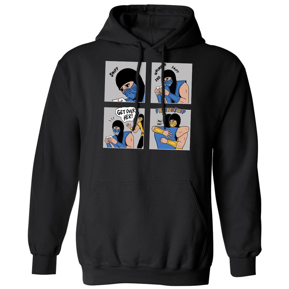 Classic Unisex Hoodie - LPBCG22E - Black - 1
