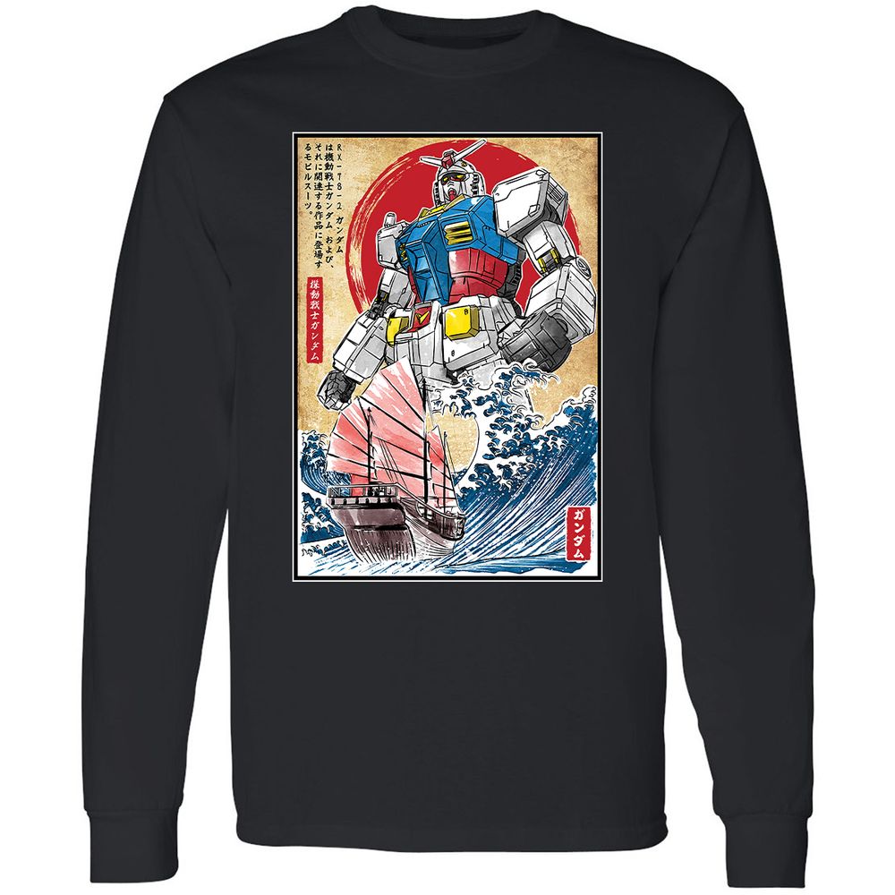 Long Sleeve T-Shirt - X5GTW9VY - Black - 1