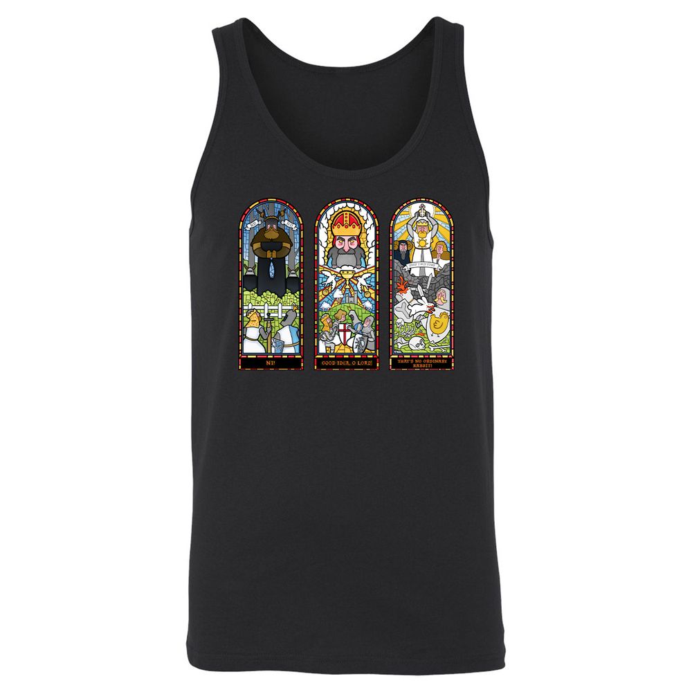 Unisex Jersey Tank - YVTK43QN - Black - 1