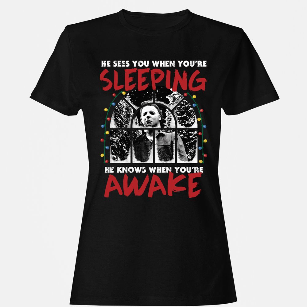 Women's T-Shirt - 5QKRCAZ1 - Black - 1