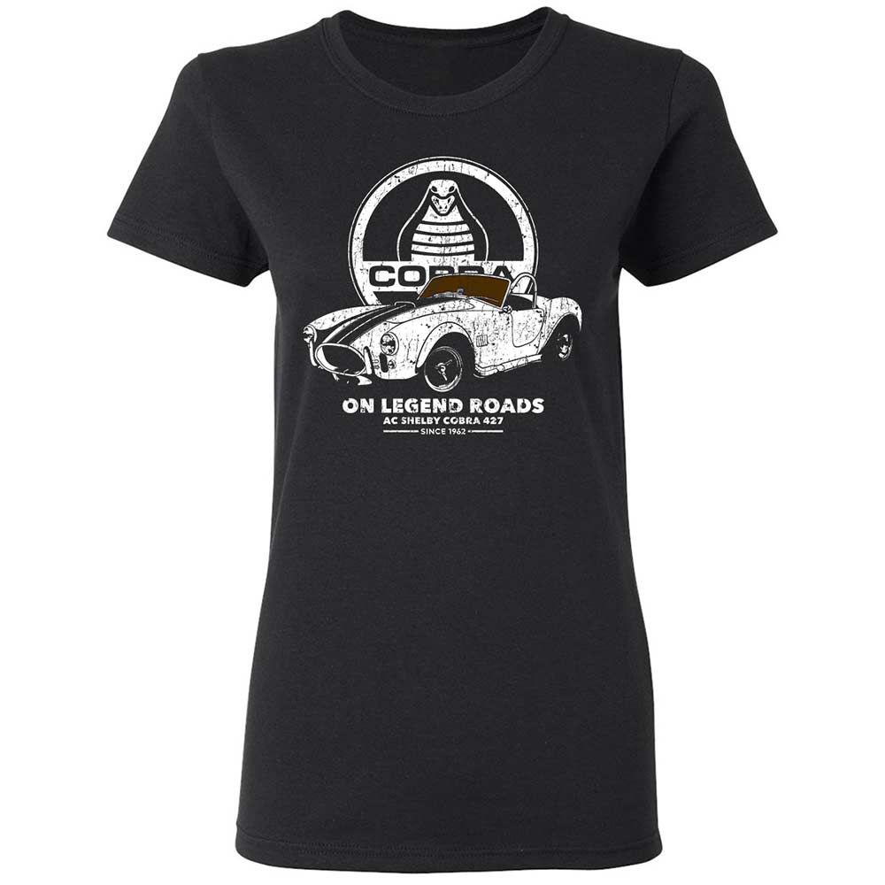 Women's T-Shirt - LJBQSNKH - Black - 1