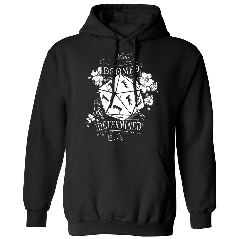 Classic Unisex Hoodie - Q1VFH69W - Black - 1