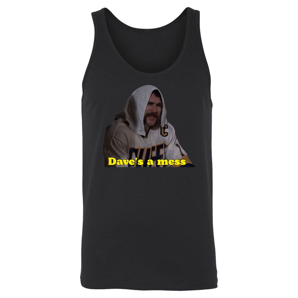 Unisex Jersey Tank - CQUPZ3DH - Black - 1