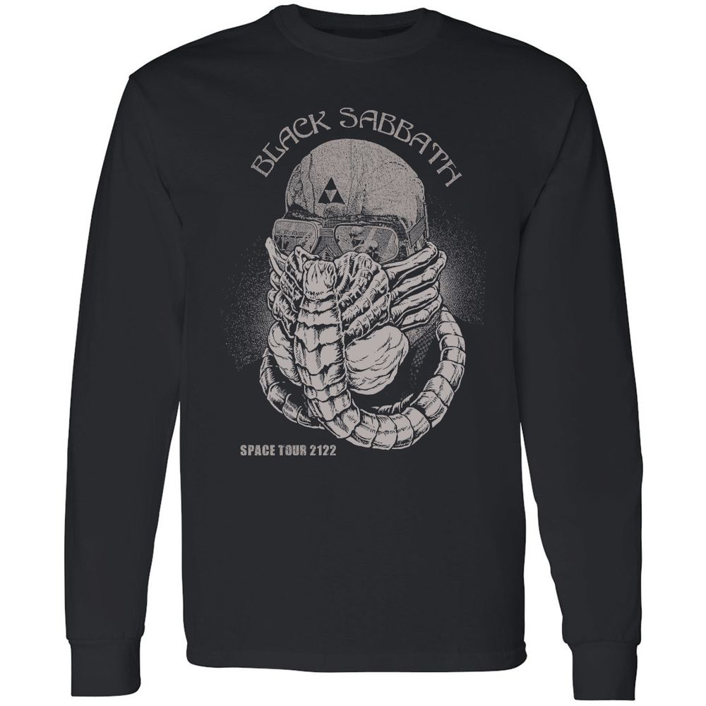 Long Sleeve T-Shirt - E2SJRSQ1 - Black - 1