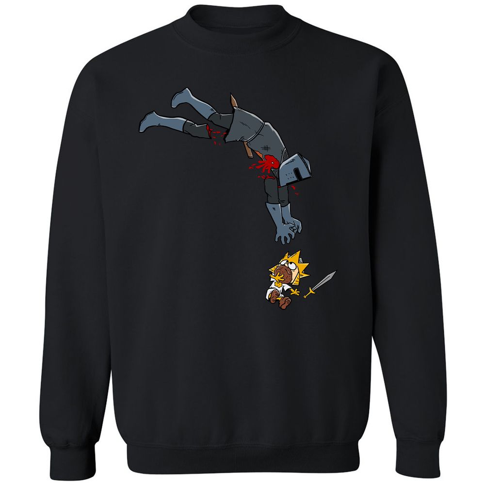 Classic Unisex Sweatshirt - KQ6S8FH8 - Black - 1