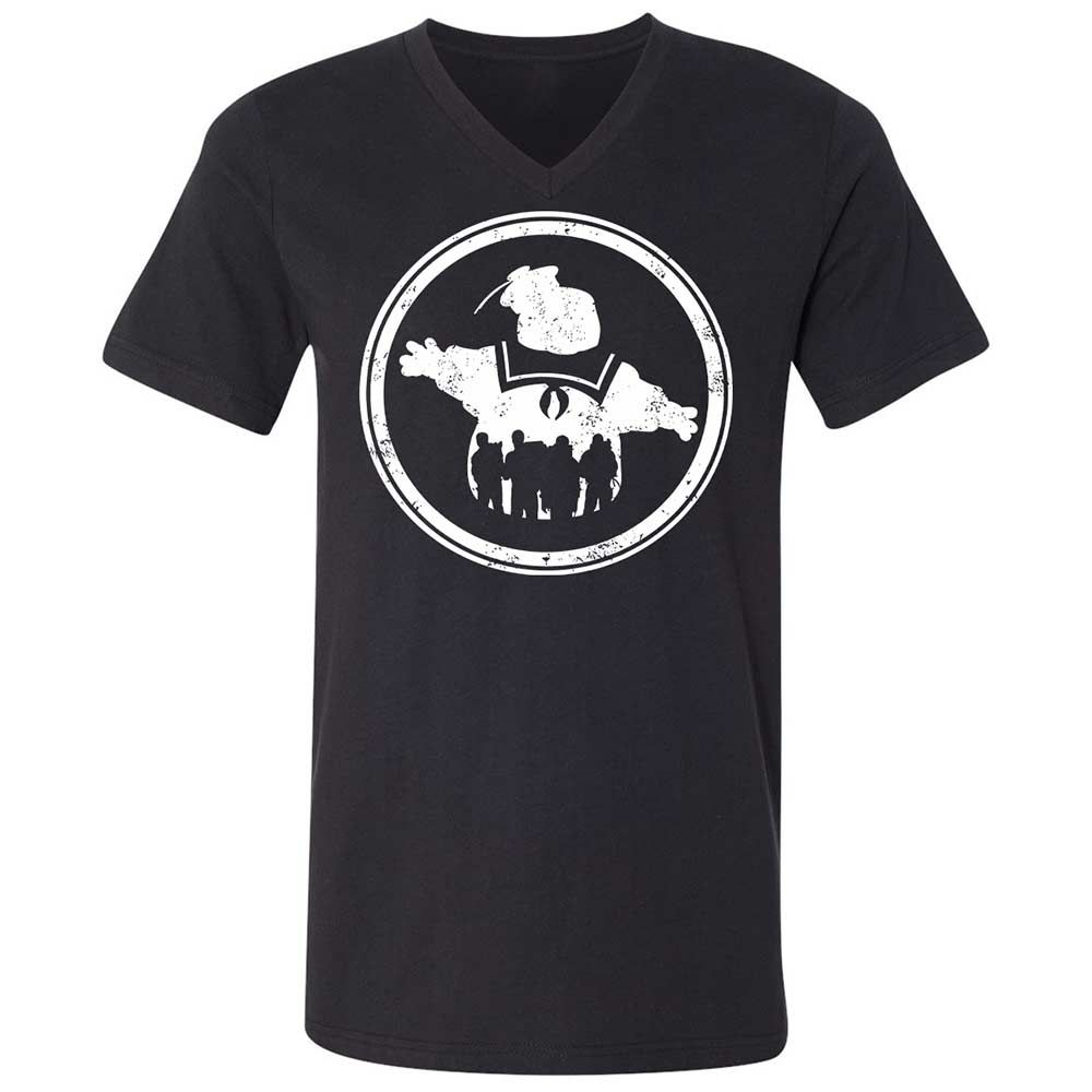 Unisex V-Neck T-Shirt - ZSSHZ8MB - Black - 1