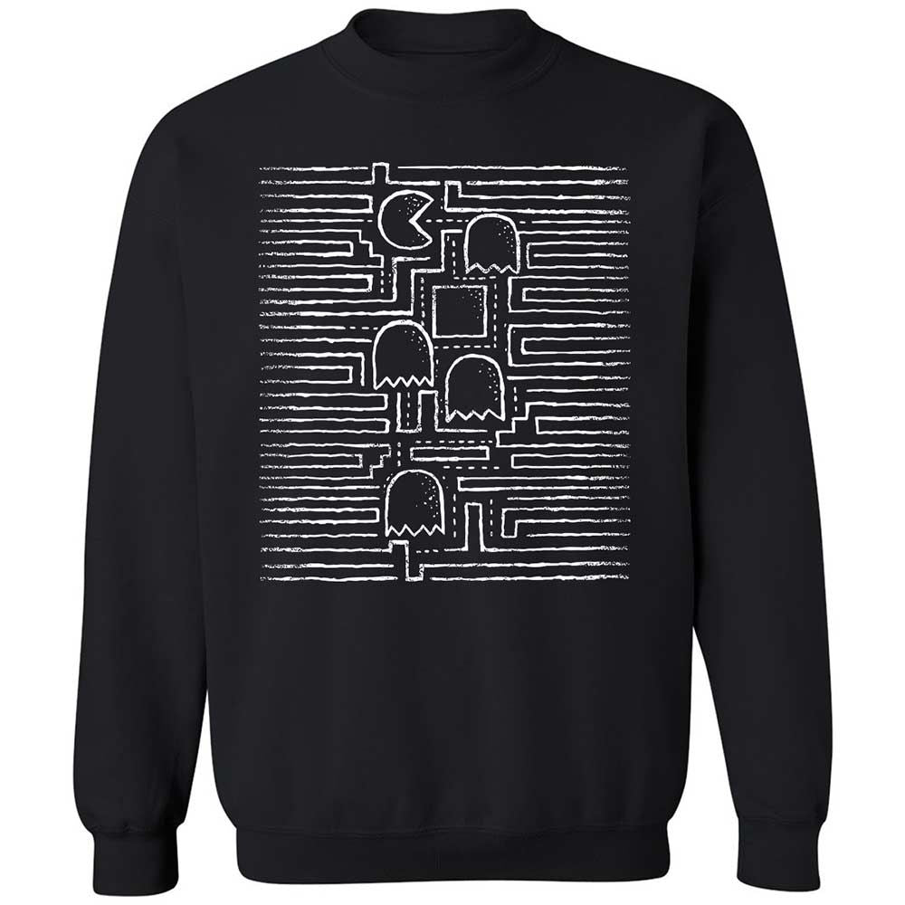 Classic Unisex Sweatshirt - 3Q3TPVRH - Black - 1