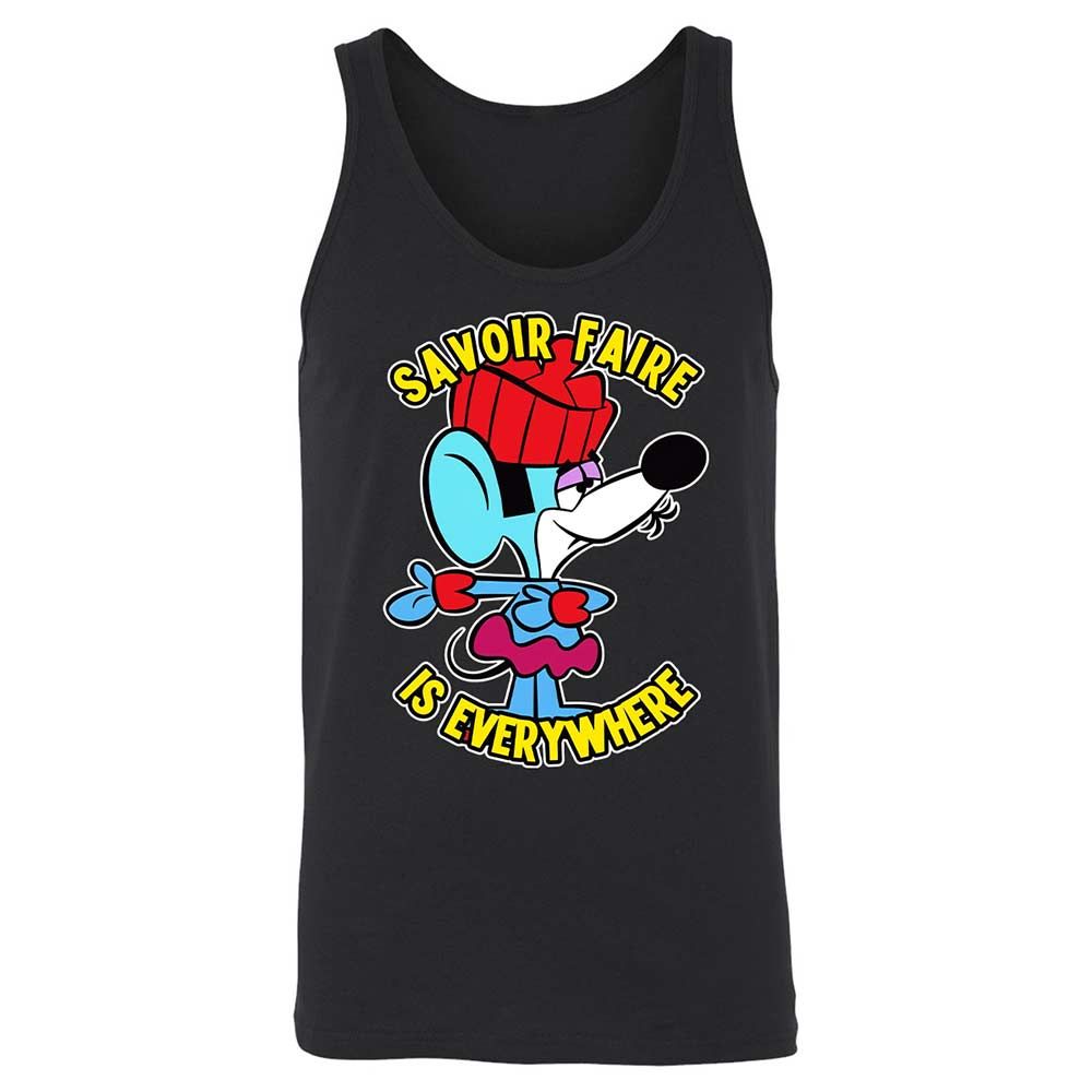 Unisex Jersey Tank - PXLPJG1N - Black - 1