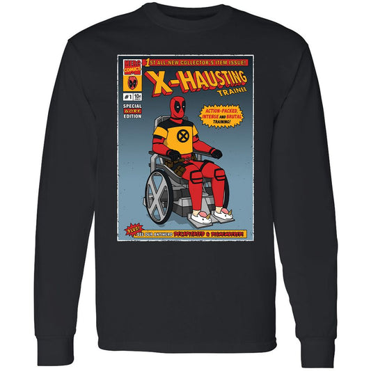 Long Sleeve T-Shirt - NWHKGTDN - Black - 1