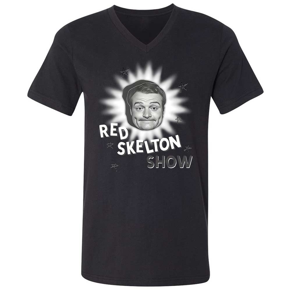 Unisex V-Neck T-Shirt - 564FDXTV - Black - 1
