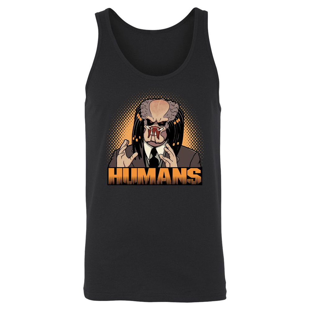 Unisex Jersey Tank - AJGM5H2X - Black - 1