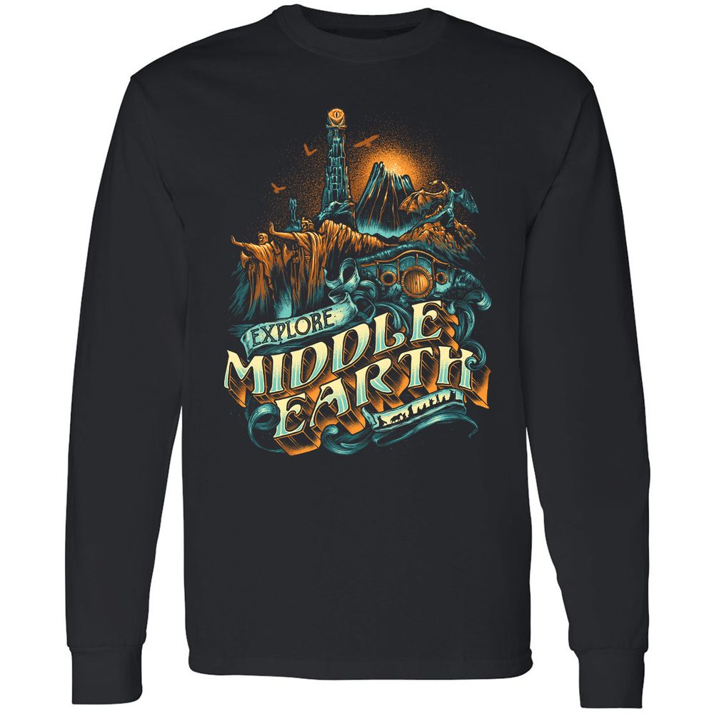 Long Sleeve T-Shirt - ZSKSQHEZ - Black - 1