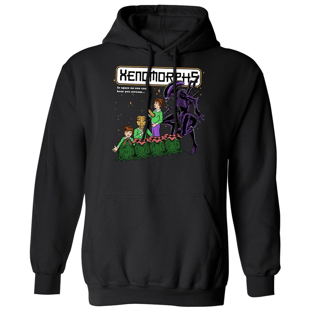 Classic Unisex Hoodie - DDFKKD64 - Black - 1