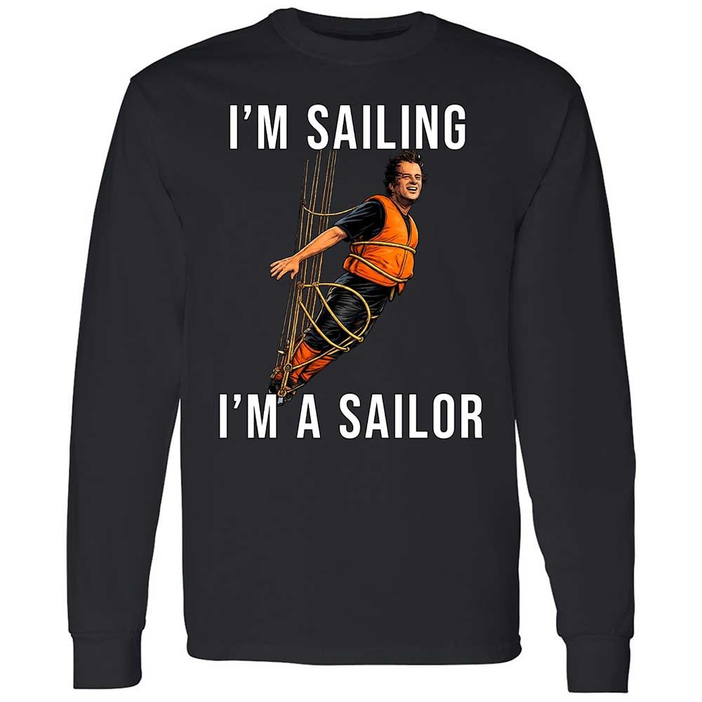 Long Sleeve T-Shirt - BS1R9PVU - Black - 1