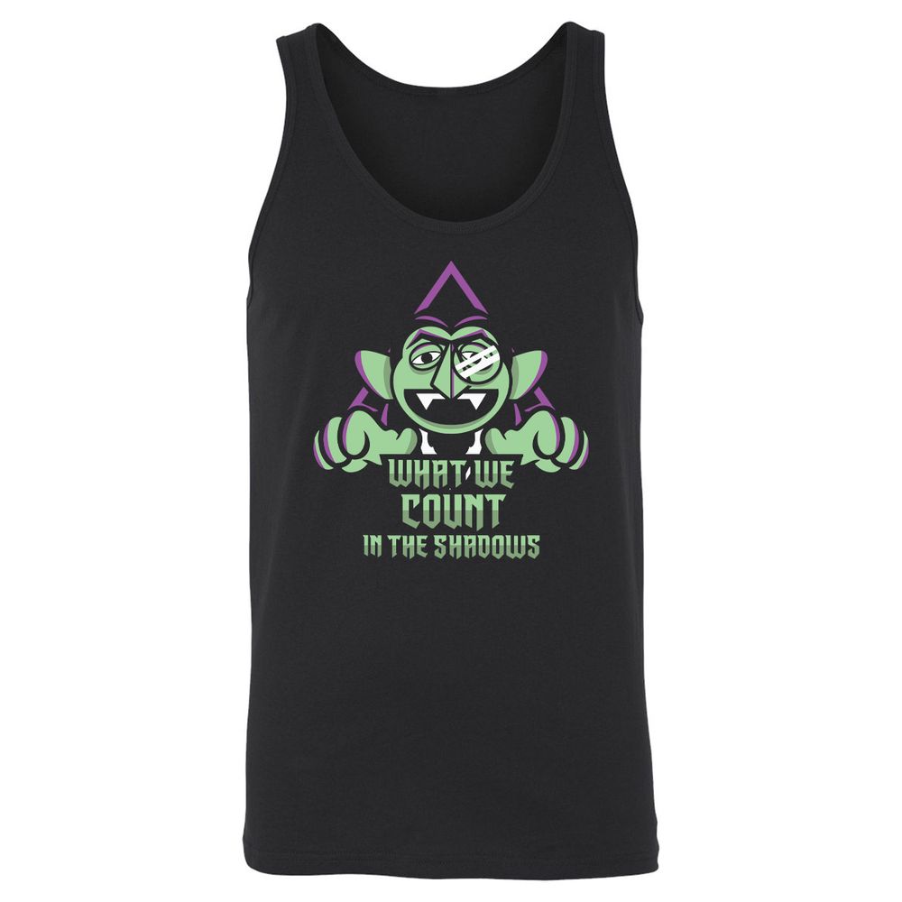 Unisex Jersey Tank - H3RV6SND - Black - 1