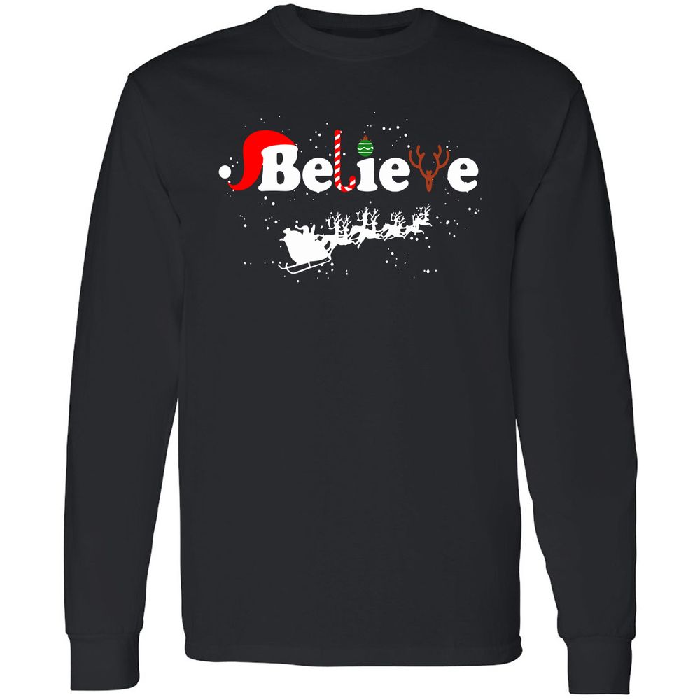 Long Sleeve T-Shirt - F346LKDV - Black - 1