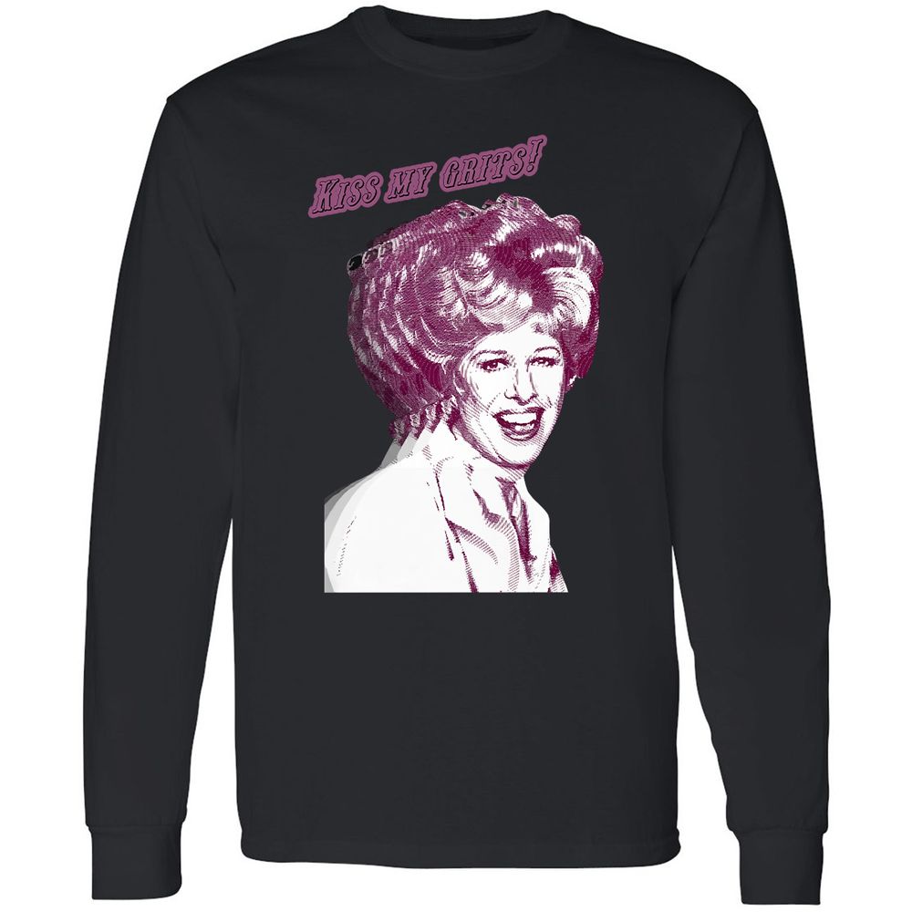 Long Sleeve T-Shirt - 84K5HDWF - Black - 1