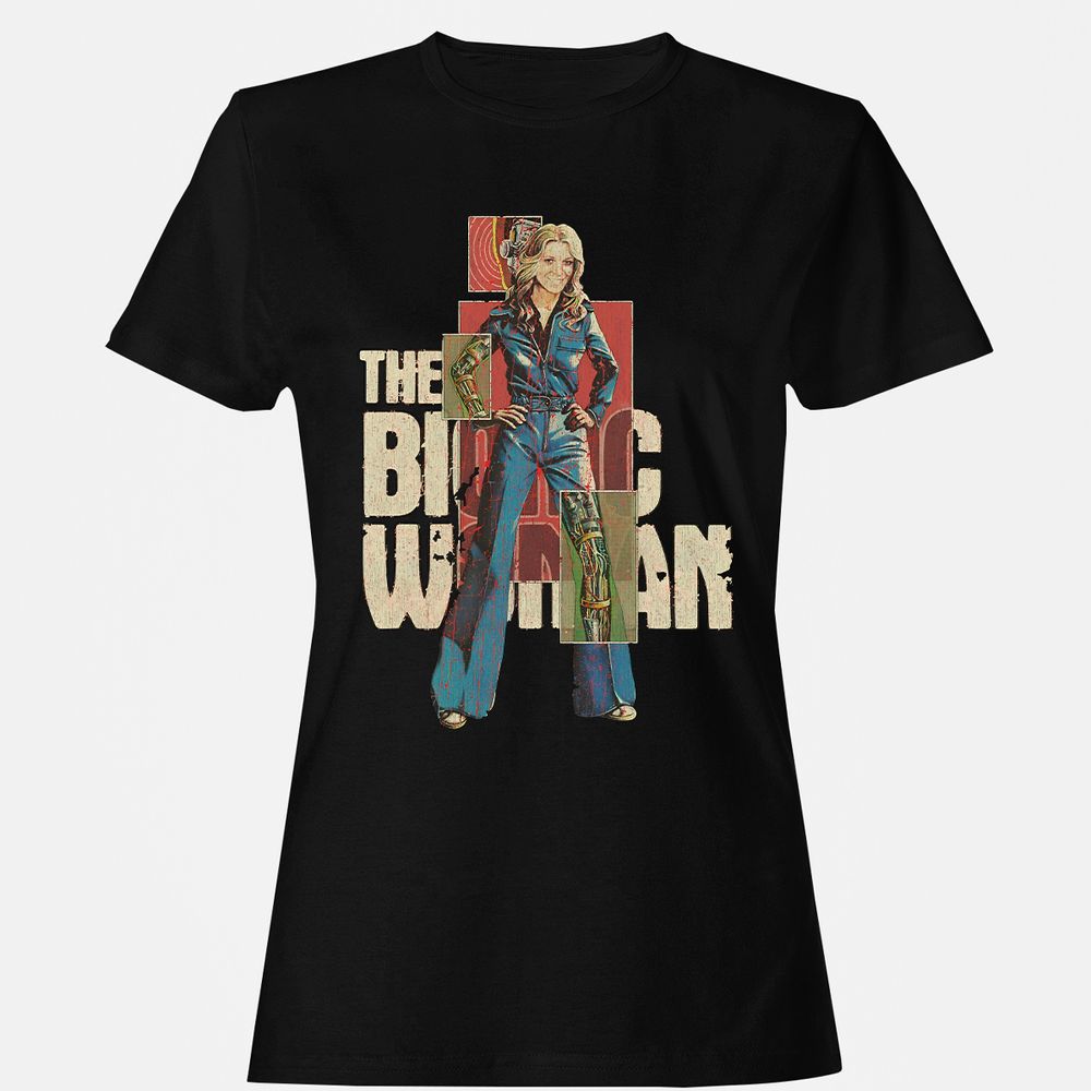 Women's T-Shirt - SJR7HYZB - Black - 1