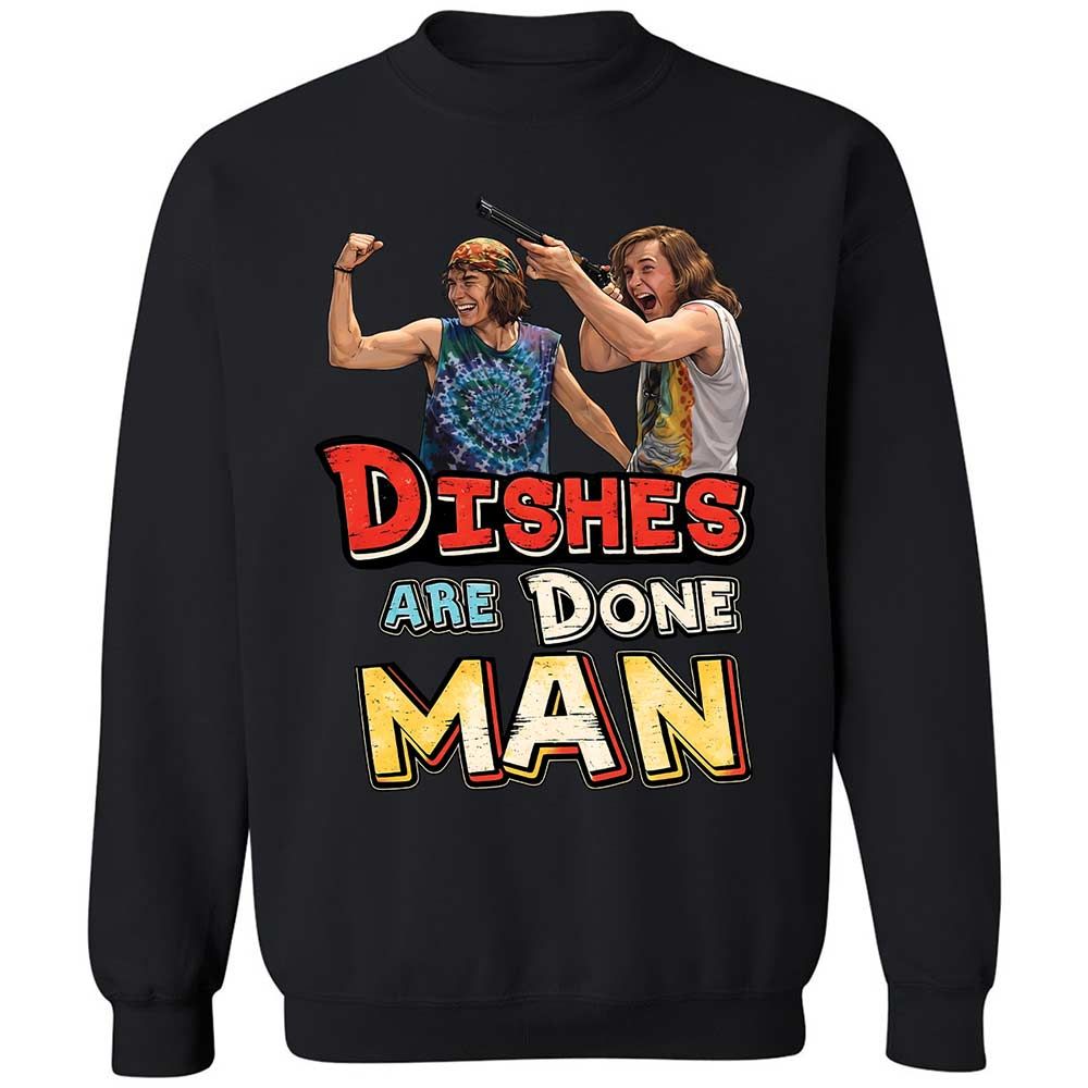 Classic Unisex Sweatshirt - FZUNHL9V - Black - 1