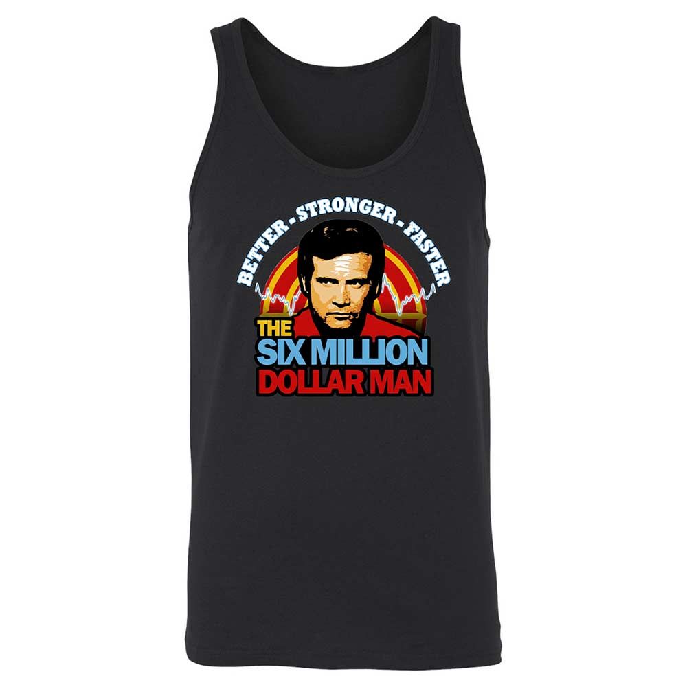 Unisex Jersey Tank - 3496ML1F - Black - 1