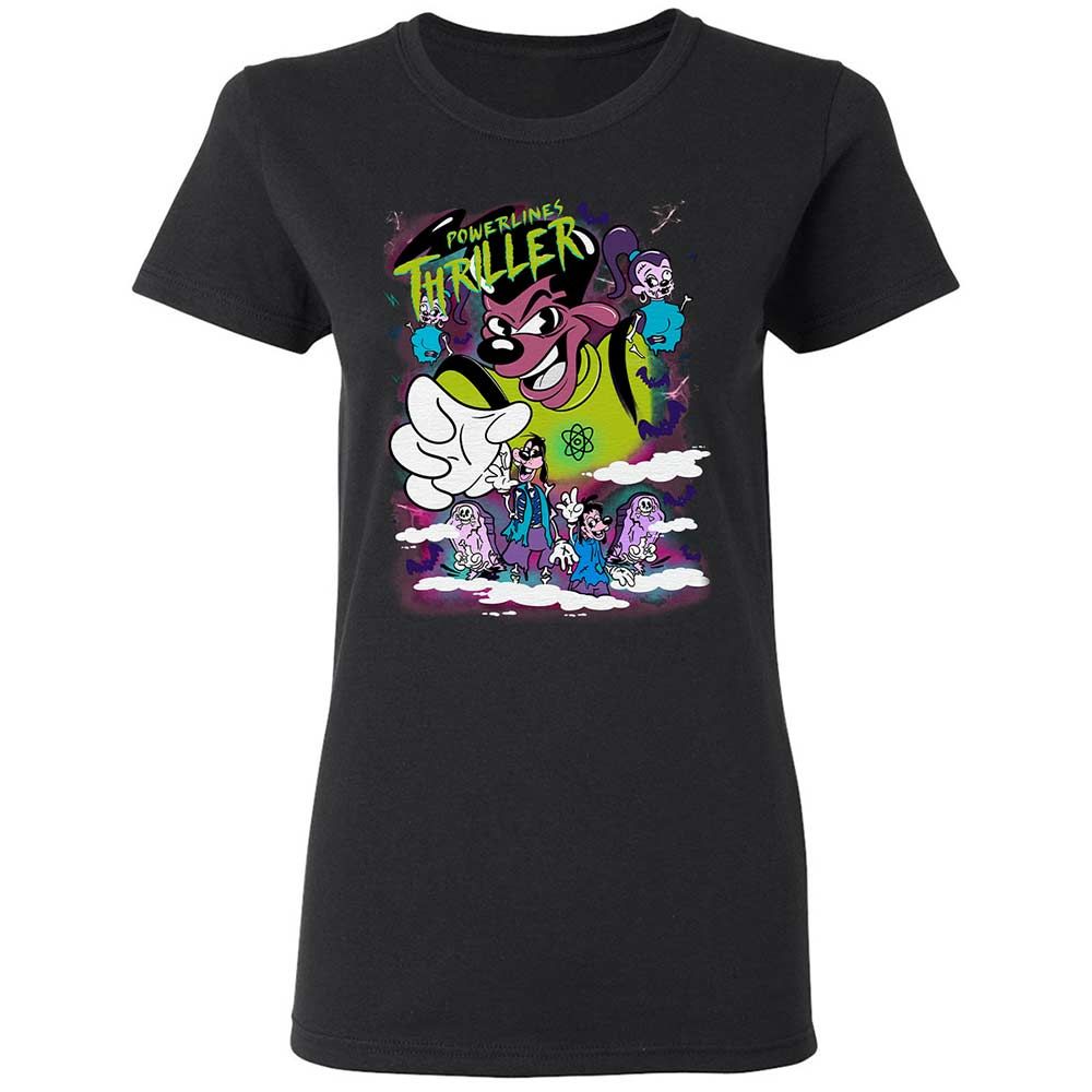 Vintage Pop Cartoon Horror Mashup - Black - 1