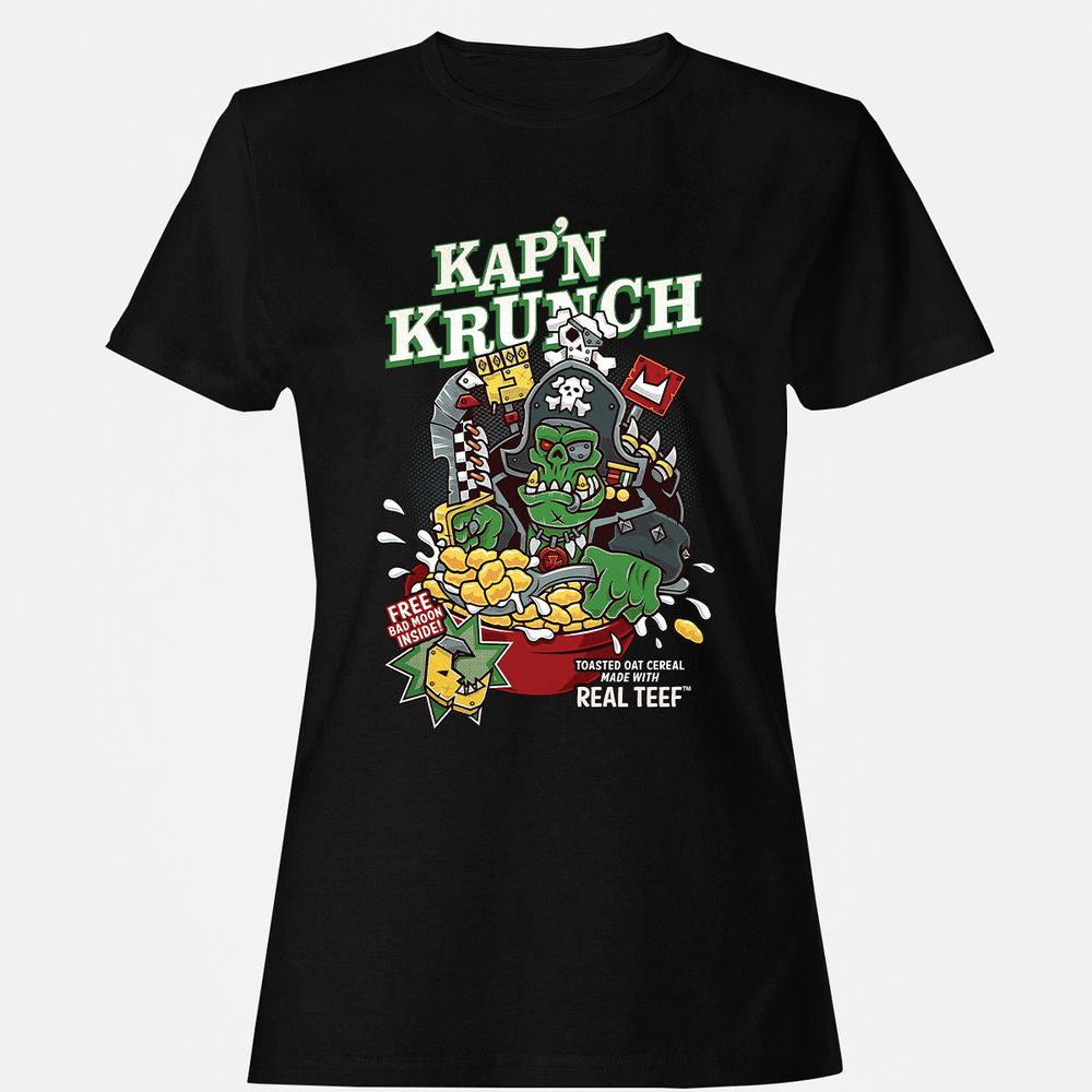 Women's T-Shirt - TNV9MRDV - Black - 1