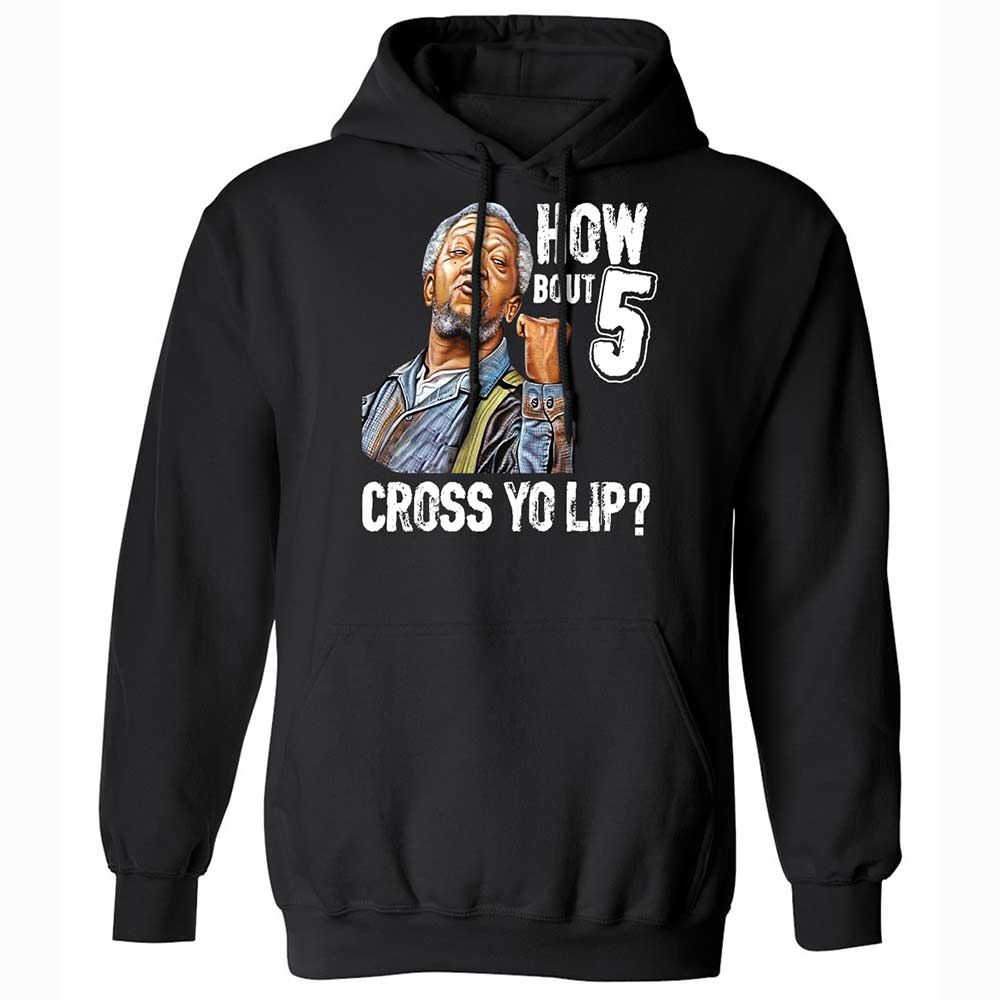 How bout 5 cross yo lip - Black - 1