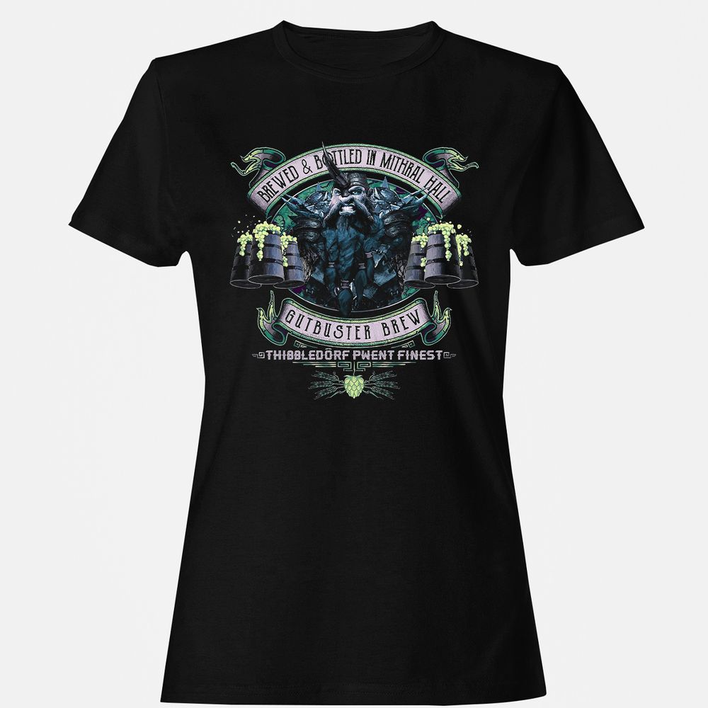 Women's T-Shirt - J8D8XKTB - Black - 1