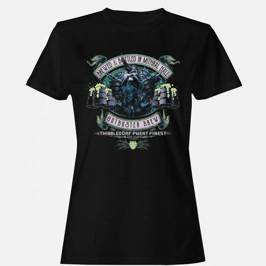 Women's T-Shirt - J8D8XKTB - Black - 1