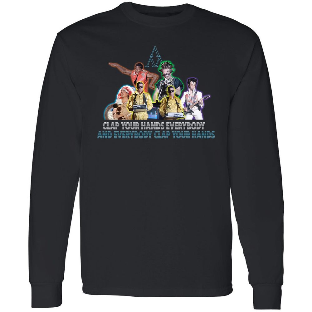 Long Sleeve T-Shirt - GZVCZ2K9 - Black - 1