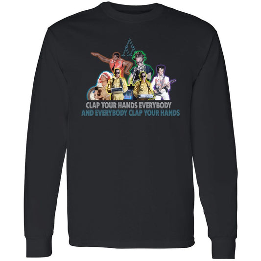 Long Sleeve T-Shirt - GZVCZ2K9 - Black - 1