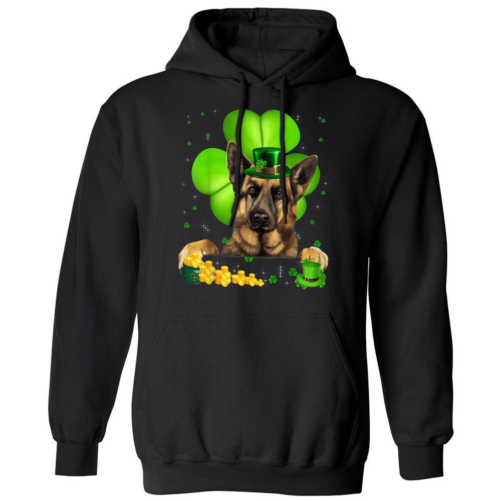 Classic Unisex Hoodie - T9LXA4V8 - Black - 1