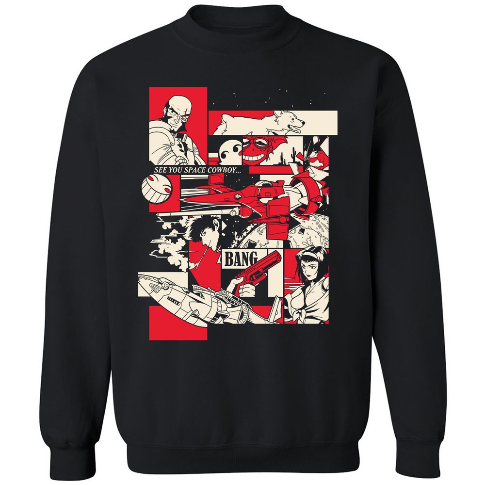 Classic Unisex Sweatshirt - TTPSAG4F - Black - 1